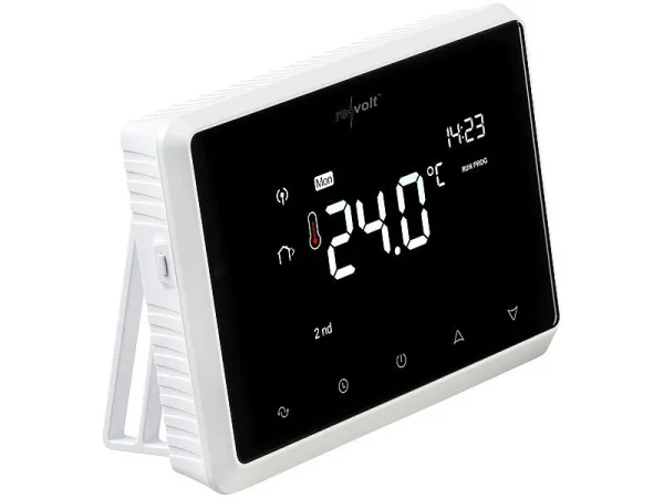 Revolt Raumthermostat Gastherme:Funk-Thermostat Mit WLAN Und App Für Gastherme Und Wasserboiler 18