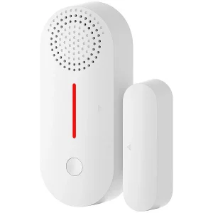 VisorTech Türkontakt Alarm:4er-Set 2in1-WLAN-Tür- & Fensteralarm, Sirene, App Und Sprachsteuerung 36