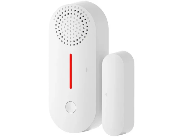 VisorTech Türkontakt Alarm:4er-Set 2in1-WLAN-Tür- & Fensteralarm, Sirene, App Und Sprachsteuerung 13