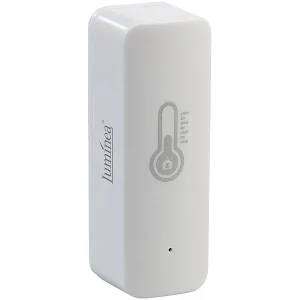 Luminea Home Control Temperatur Datenlogger:4er-Set ZigBee-Temperatur- & Luftfeuchtigkeits-Sensoren Mit App 25