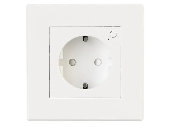 Luminea Home Control Wlansteckdosen:WLAN-Unterputz-Steckdose Mit Stromverbrauch-Messung, App, 3.680 W 5