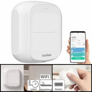 Luminea Home Control Smarthome Taster:4er-Set Smarte WLAN-Fernbedienung Mit 2 Tasten, Licht & Szenen Steuern 34